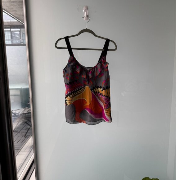 Silk Tibi Tank Top - Picture 4 of 15